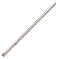 Task Lighting 60.5" 30 watt 120 volt Warm White Satin Nickel Remote Power Series LED Lighted Power Strip